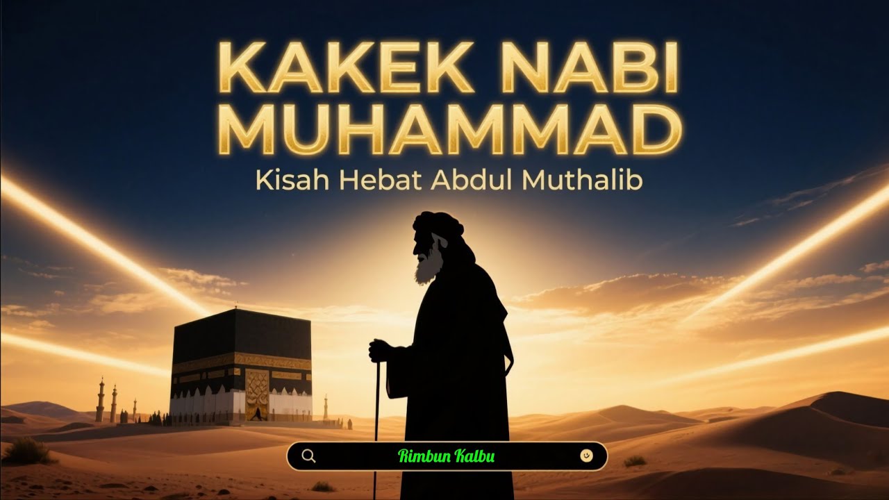 Kakek Nabi Muhammad: Kisah Hebat Abdul Muthalib yang Jarang Diketahui!