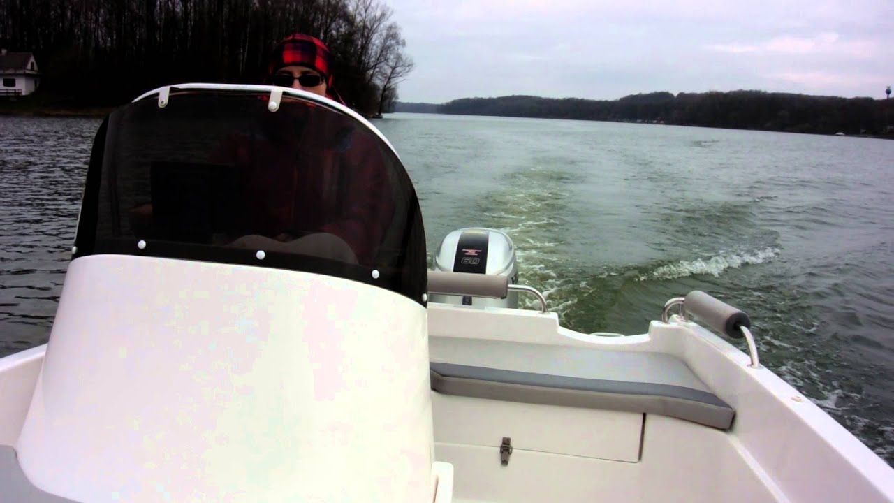 Boat Alex 450 Honda BF 60 Těrlicko 29.3.2015