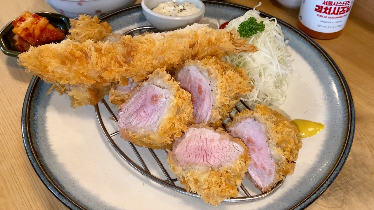 Tonshou, tonkatsu (Pork Cutlet) Famous Restaurant, Gwangalli Beach, Busan, South Korea