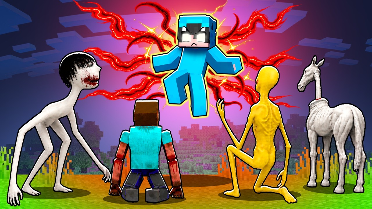 I Became the GOD of TERROR in Minecraft!