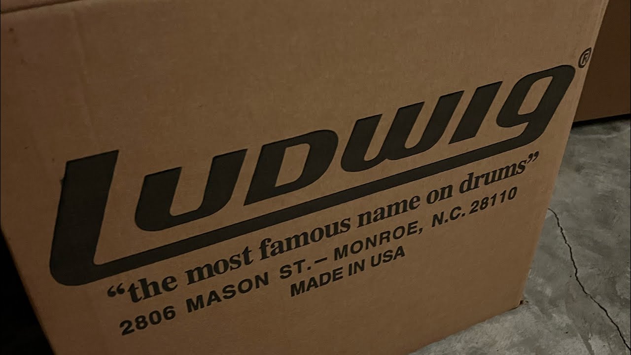 Unboxing Ludwig classic maple citrus mod 22/16/12/10