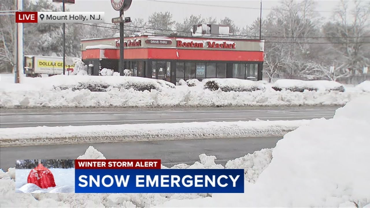Parts of NJ see nearly 20 inches of snow from severe winter storm