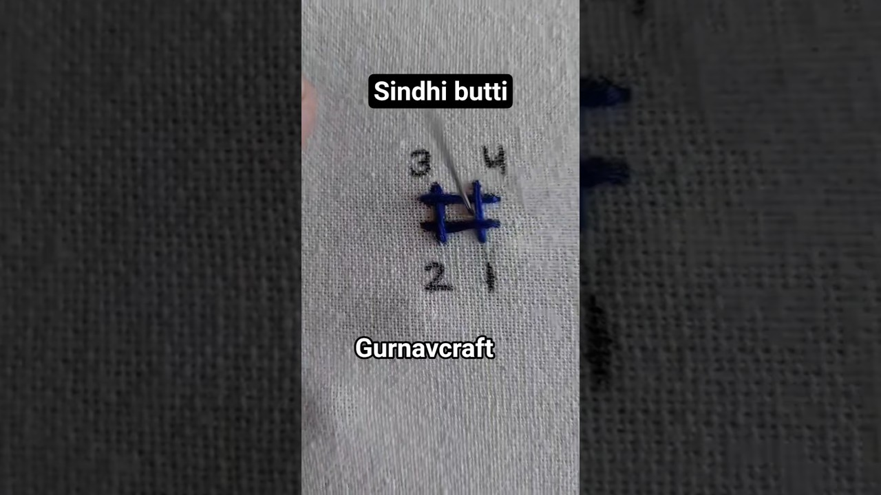 Sindhi embroidery/Sindhi butti/Sindhi work/handwork/needle work