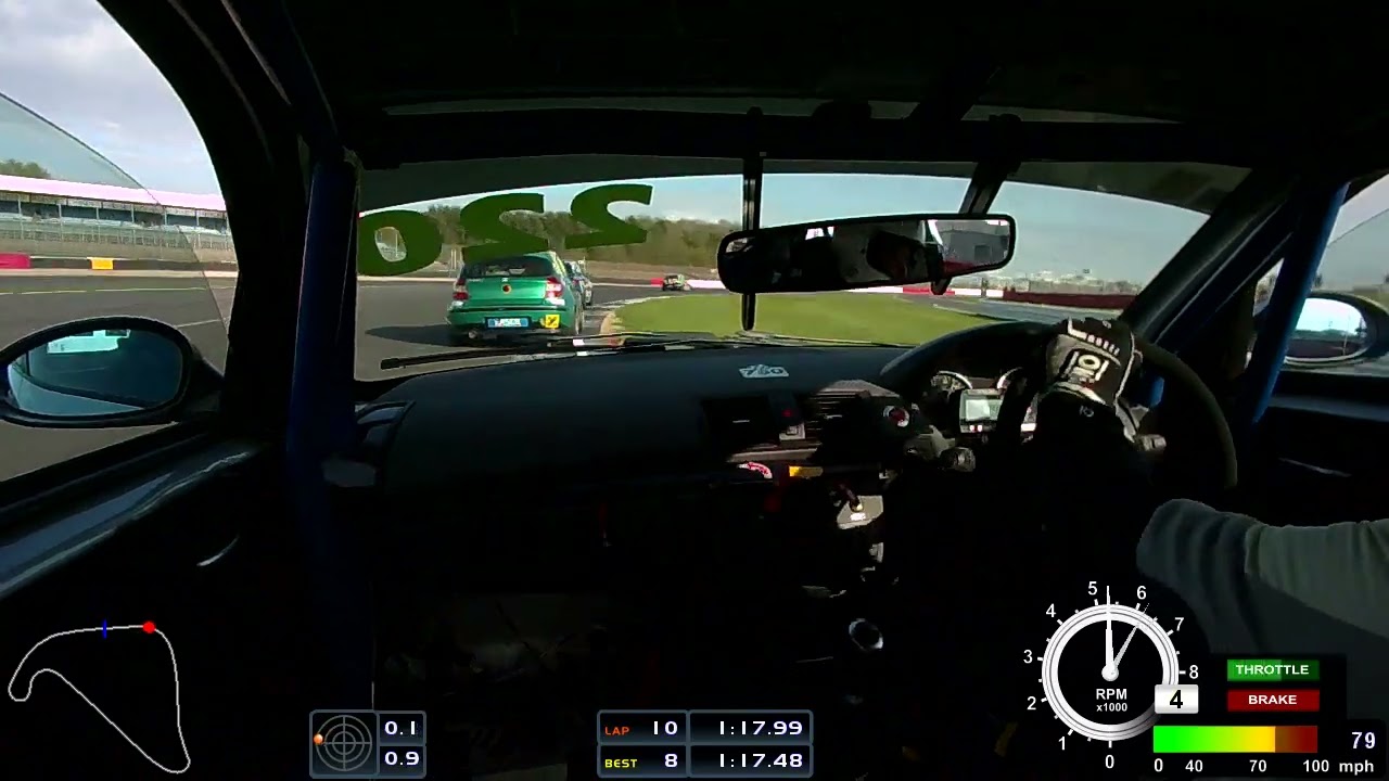 BMW 116 Trophy Sprint Race - Car 220 - Neil Fox - Silverstone National