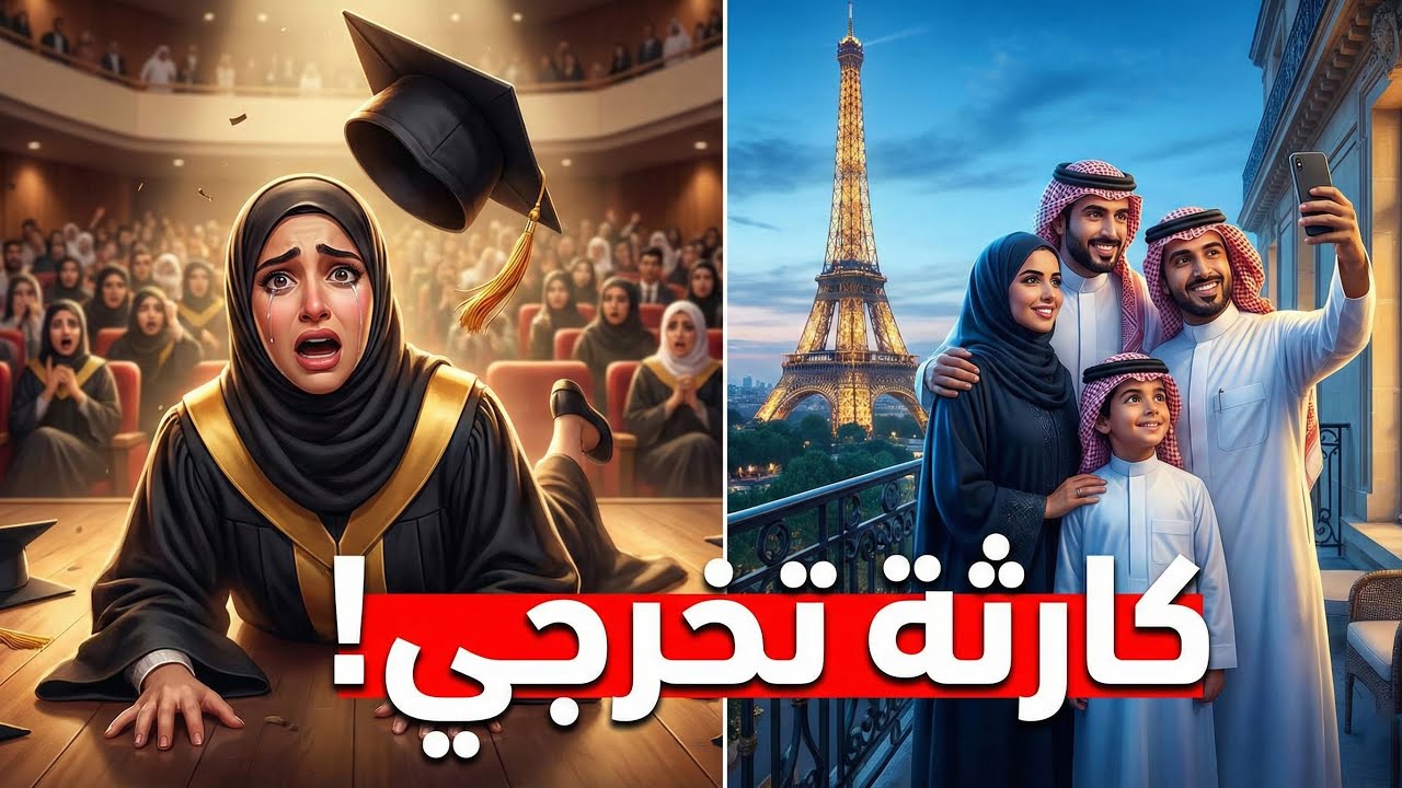 سقطت في حفل تخرجي… وعائلتي كانت في باريس