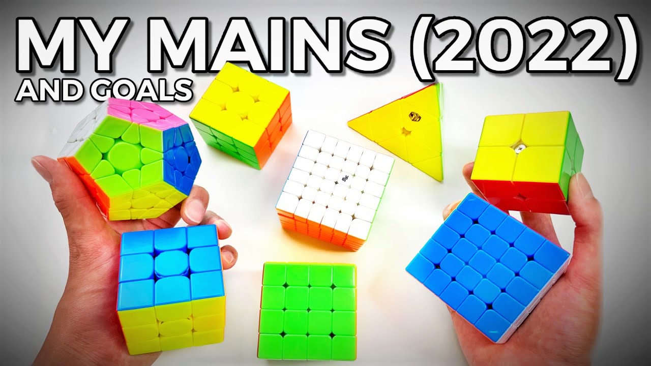 My Main Speedcubes and Goals For 2022!