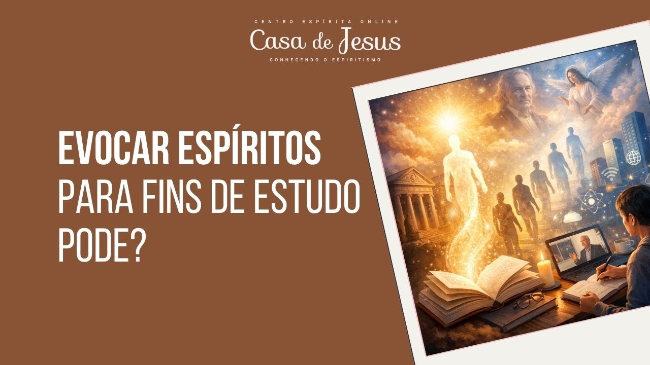 Evocar Espíritos para fins de estudo pode? | Espiritismo em Minutos.