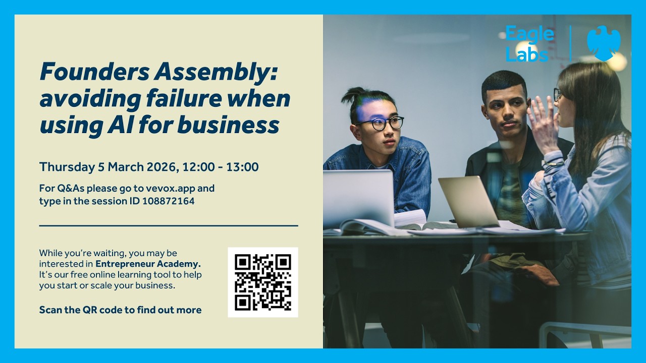Founders Assembly: avoiding failure when using AI for business