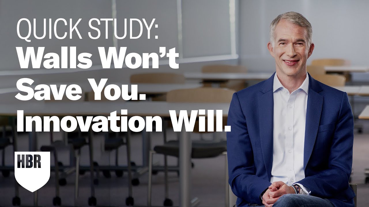 Walls and Moats Won't Save You. Innovation Will.