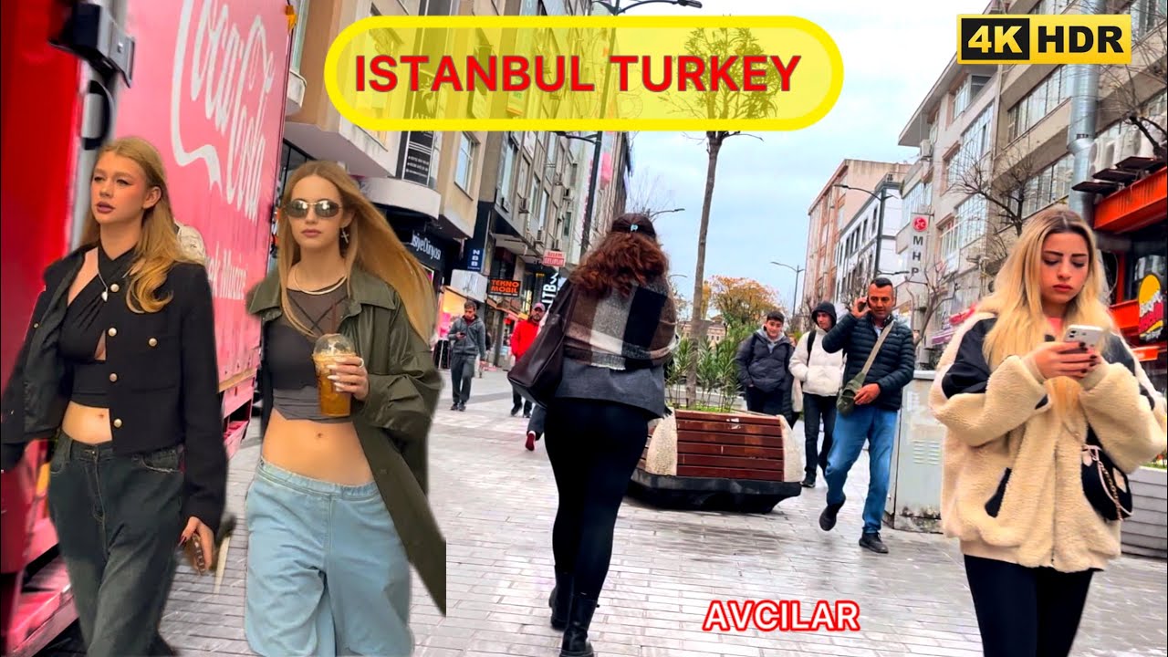 Istanbul avcilar Walking Tour 4K UHD50fps