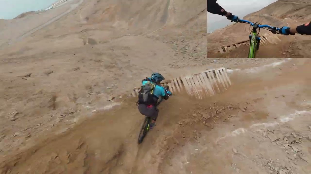 MTB Peru - Circuito Downhill Morro Solar. Posima Trail DJI Avata