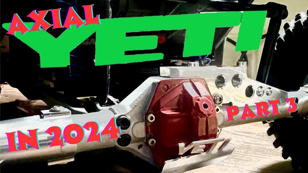 Axial Yeti Xtra Speed axle install
