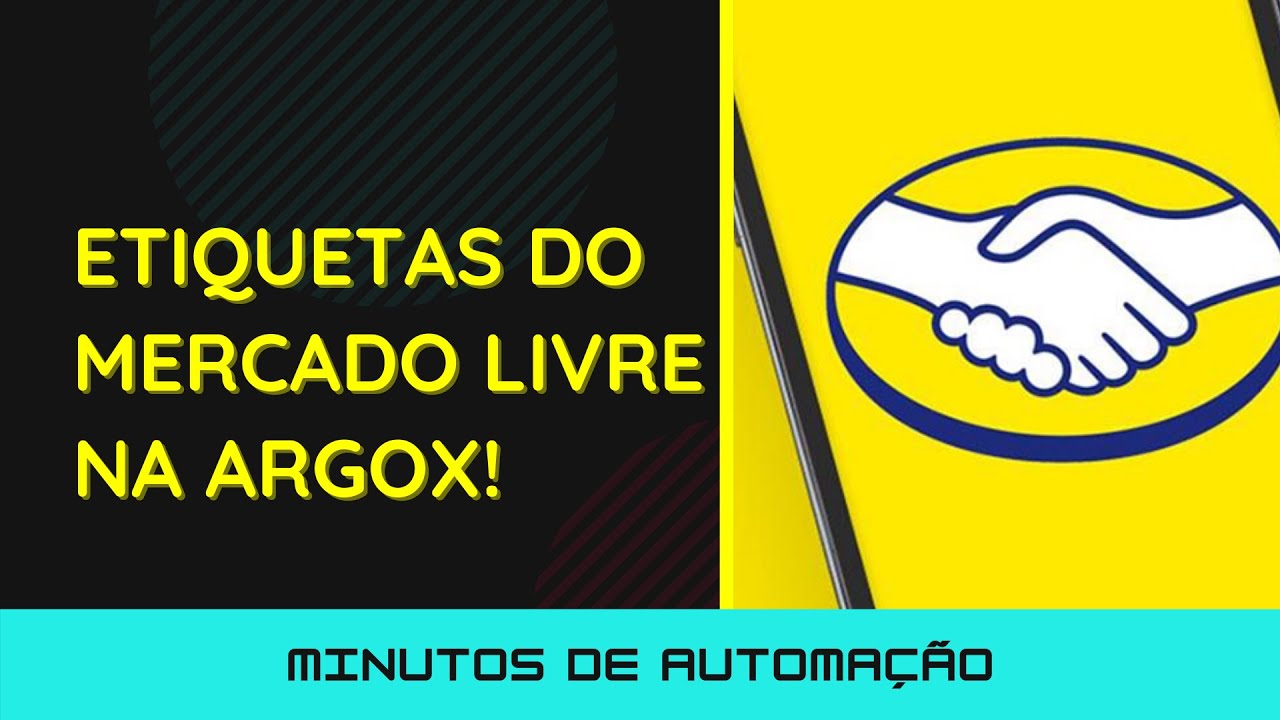 IMPRIMINDO Etiquetas do MERCADO LIVRE com a Impressora ARGOX! [REVELADO]
