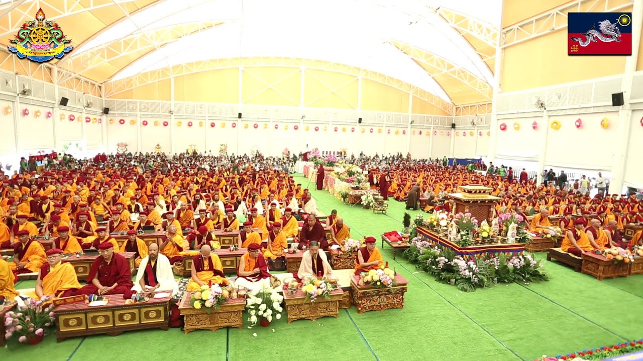 Day 1-3 Druk Amitabha Mountain DGK Nunnery is the Hundred Million Amitabha Buddha Recitation Retreat