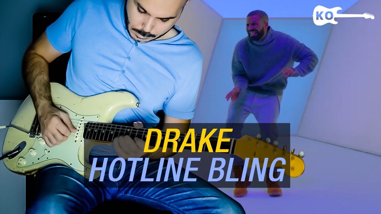 Drake - Hotline Bling - Electric Guitar Cover by Kfir Ochaion