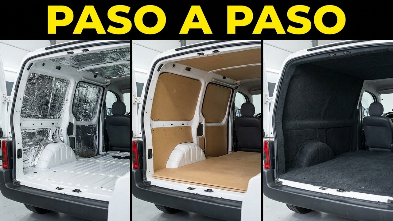 Tapizar Peugeot Partner Furgón en casa