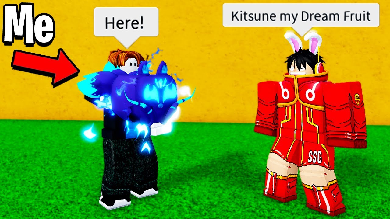 Дарим нубам их мечту о ПОСТОЯННЫХ фруктах в Blox Fruits