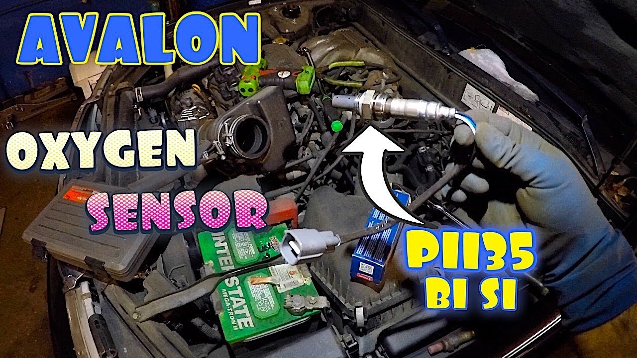 How to replace Oxygen Sensor on 1999 Toyota Avalon Code P1135