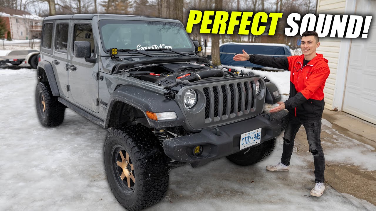 The PERFECT Intake Install on the Jeep! - Sounds Unreal🤯