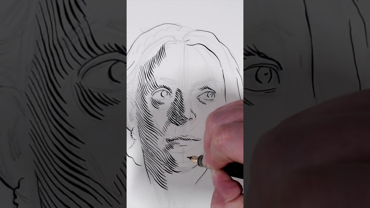 Three Cross Contour Hatching Techniques