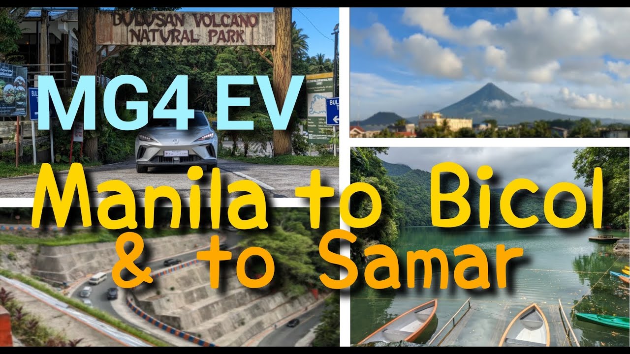 No gas No problem | Manila to Bicol to Samar | MG4 EV Road trip