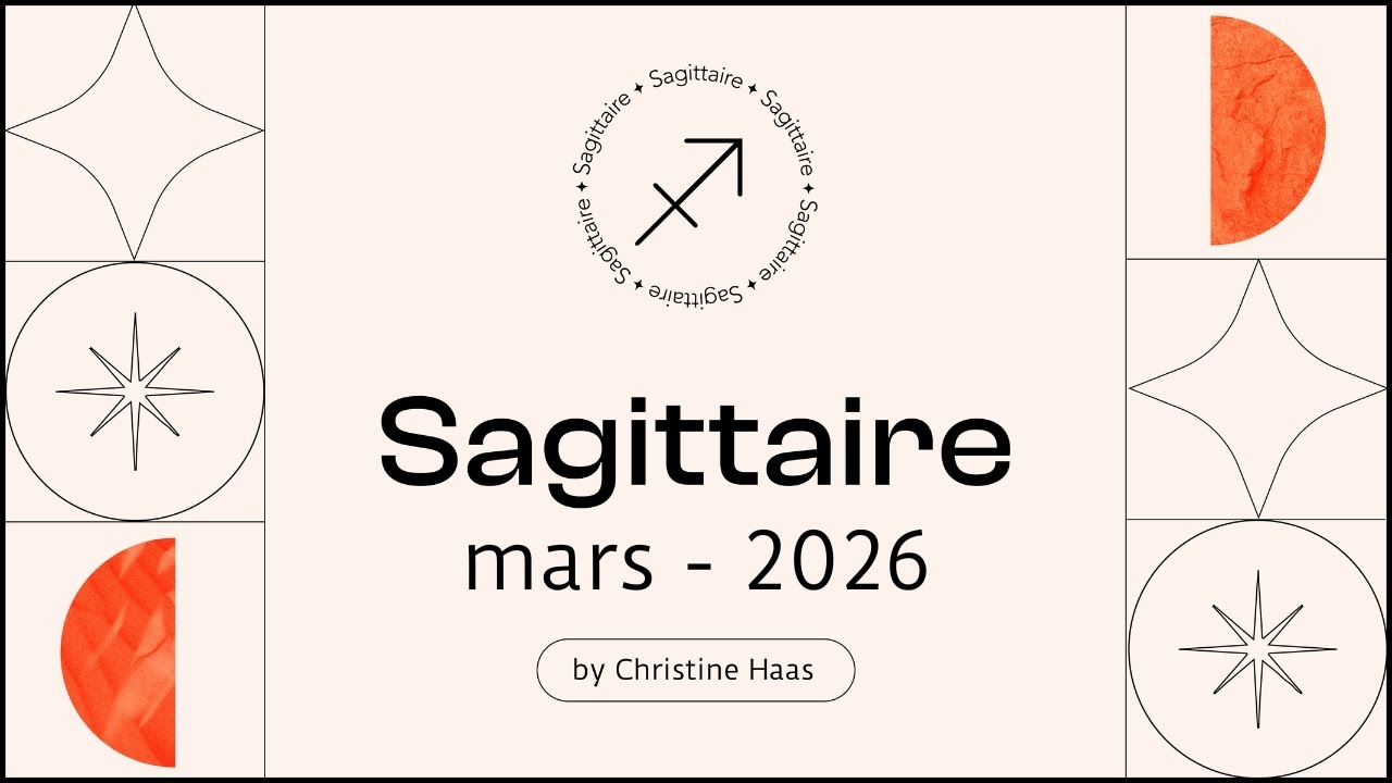 Horoscope Sagittaire ♐️ Mars 2026 🛷 par Christine Haas