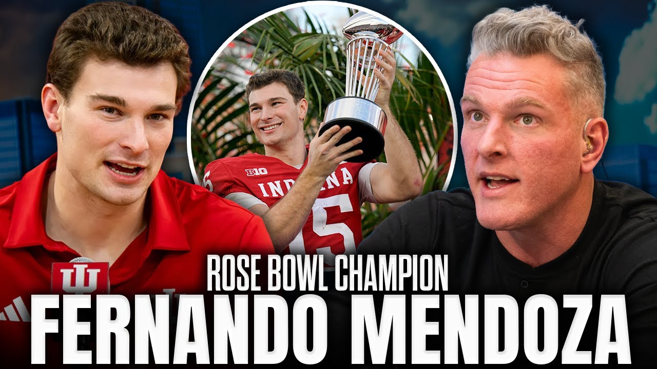 Fernando Mendoza Joins Pat McAfee To Talk Rose Bowl Win, Playoff Experience & More