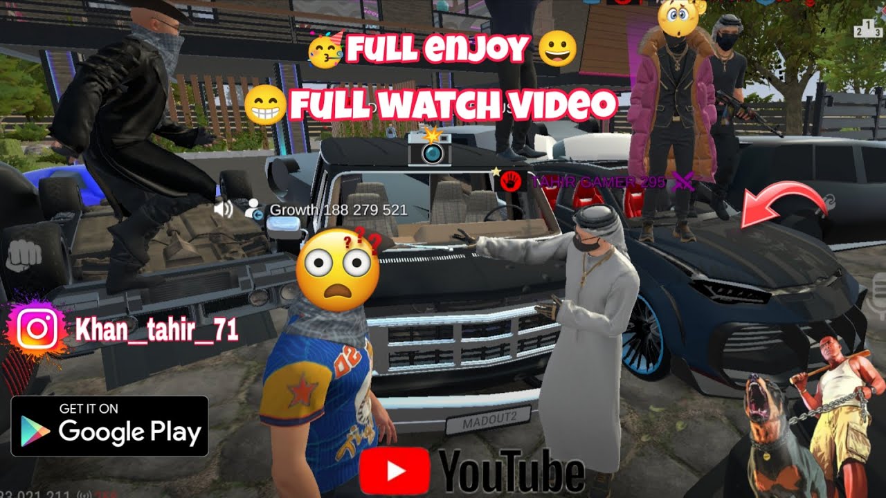 FULL ENJOY 😀 VIDEO CHHED KARO VIDEO😂😂MADOUT-2 || ✅✓ #madout2 #video #gaming #viral #trend...
