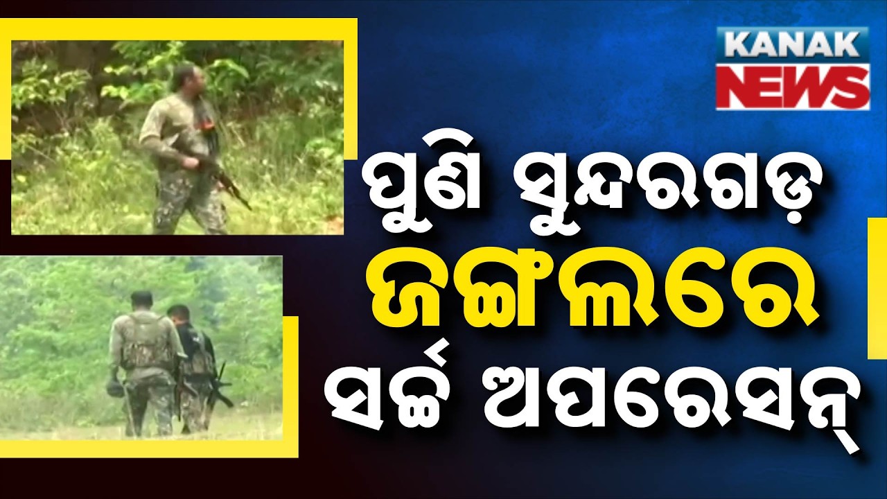 Maoist Alert in Sundargarh: DVF & Police Launch Massive Search Operation!