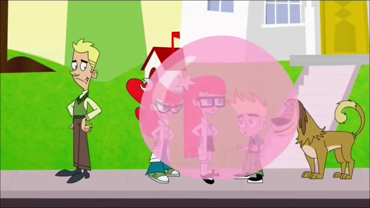 Johnny Test bubblegum scenes