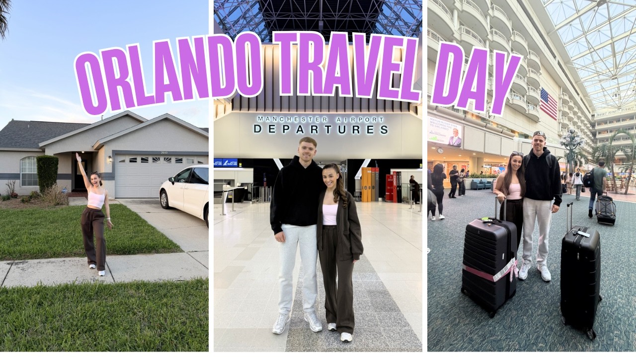 Видеоблог об одном дне путешествия в Орландо, Флорида ✈️ Virgin Atlantic Upper Class MAN-MCO | Пе...
