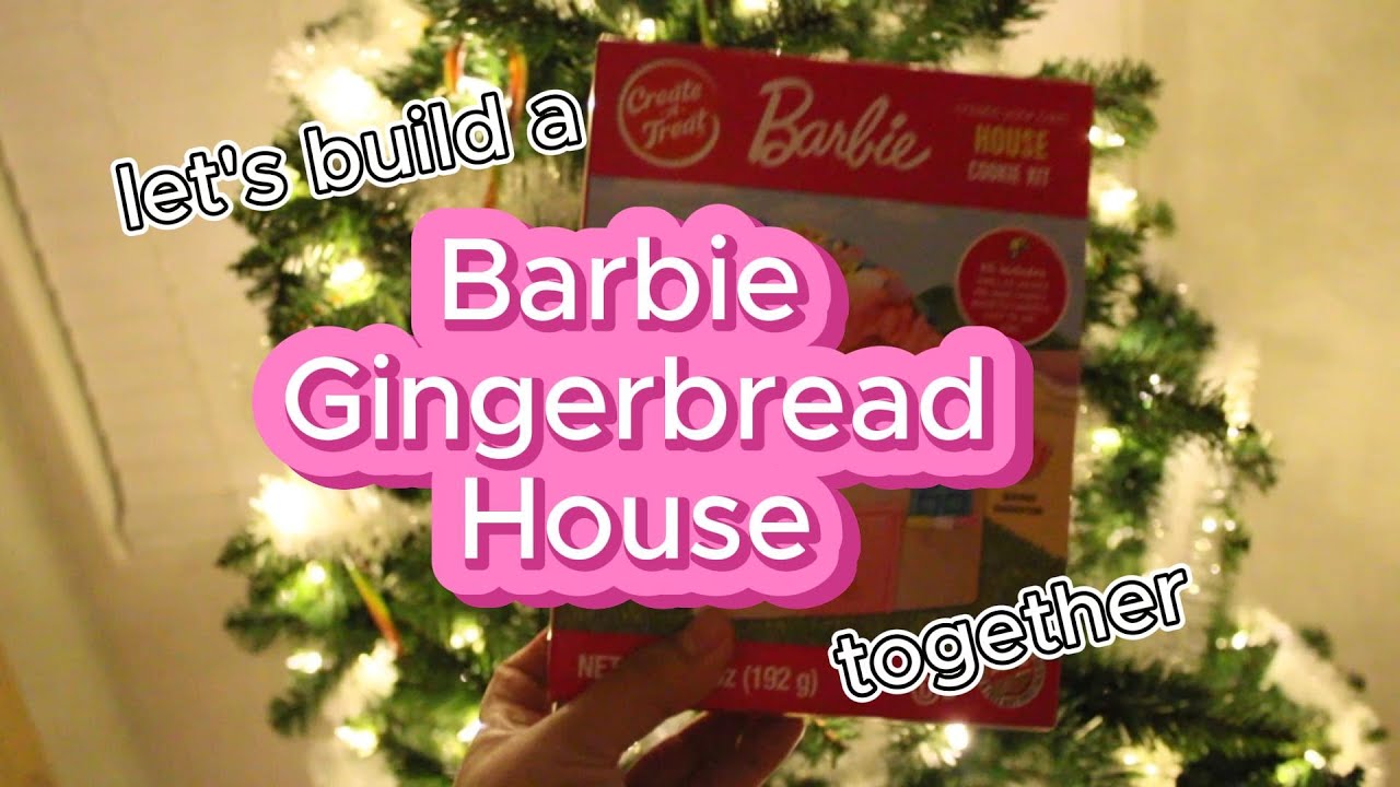 $4 Barbie Gingerbread House | Let's build Five Below's Barbie Dream House together! ♡