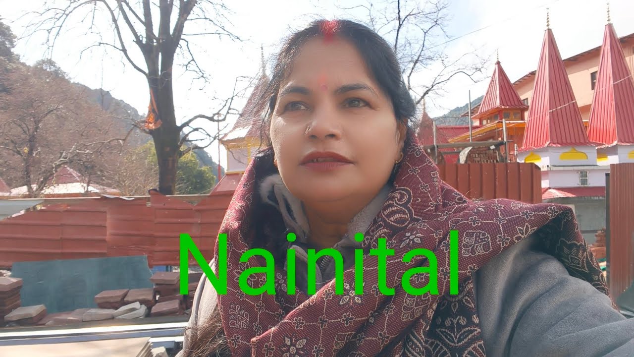 बारिश और बर्फबारी में नैनीताल का सैर 💐🙏 मां नैना देवी के दर्शन शक्तिपीठ #nainital #special #vlog 