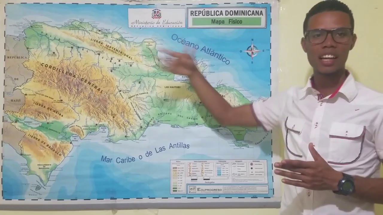 Relieve  de la República Dominicana