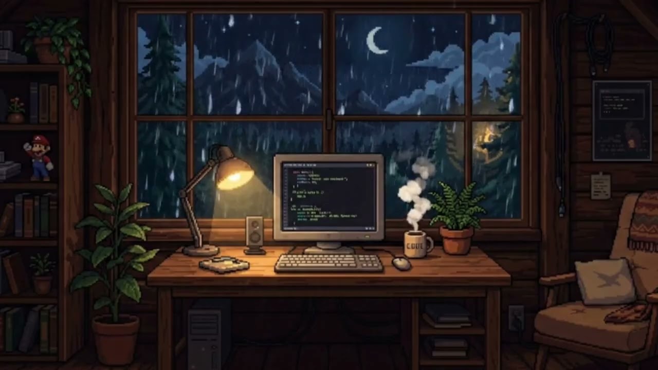 1 Hora de Lo-fi ☕ - Estudo e Concentração 🎧