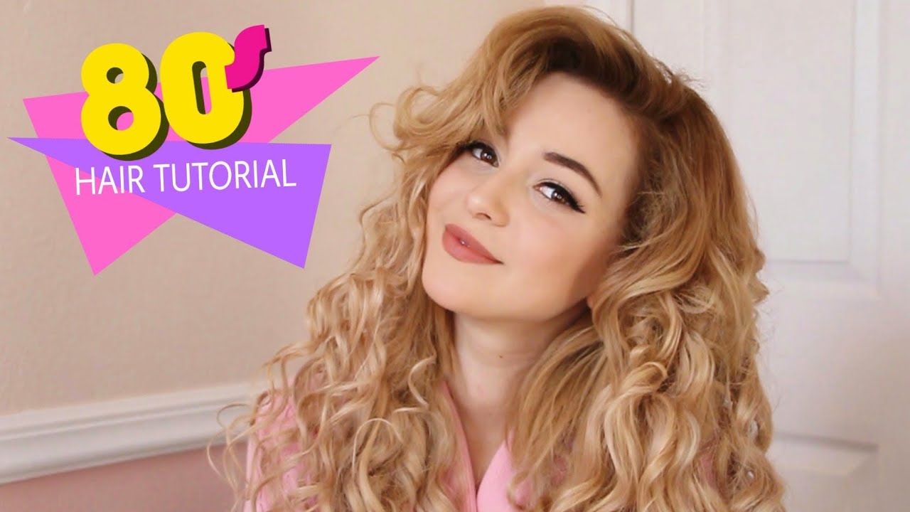 Easy 80's Bombshell Hair Tutorial