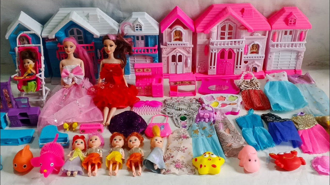 6  Minutes Satisfying With Unboxing Music Toys Spider Man Barbie Dolls House 🏠 ASMR Videos Review 
