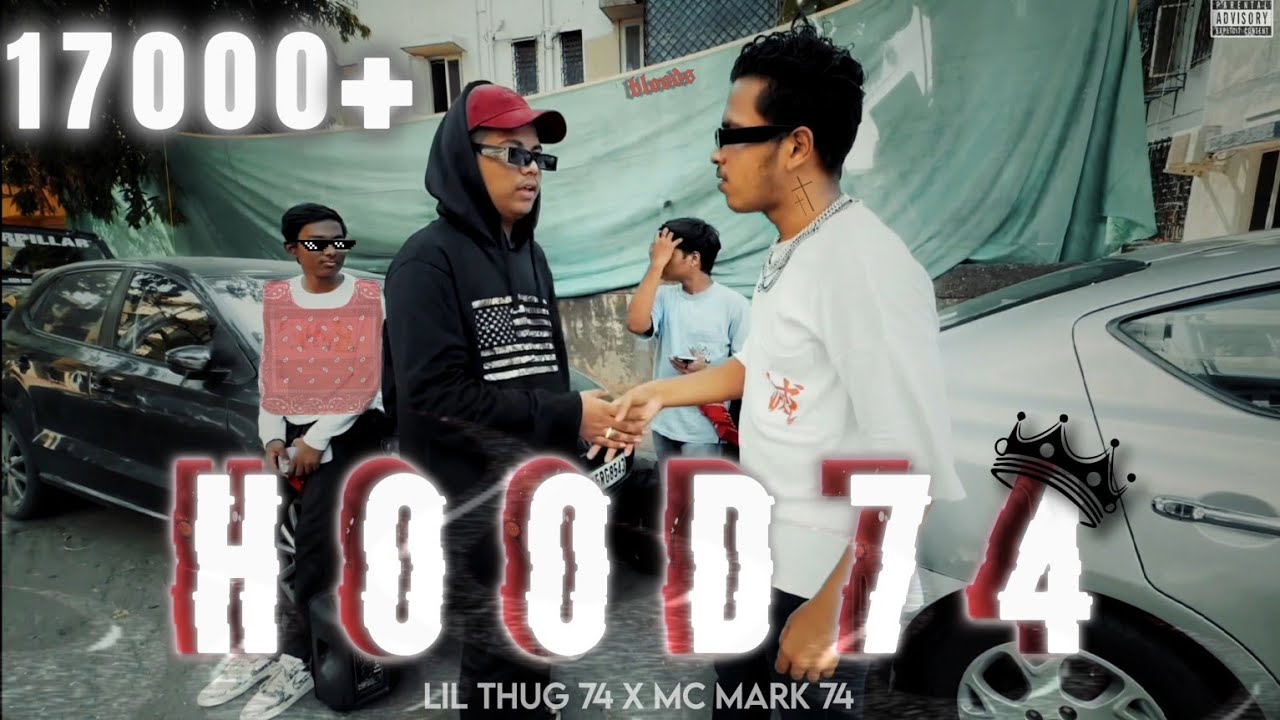 HOOD 74 | LIL THUG 74 FT. MC MARK | PROD BY:-A3H | (OFFICIAL MUSIC VIDEO)