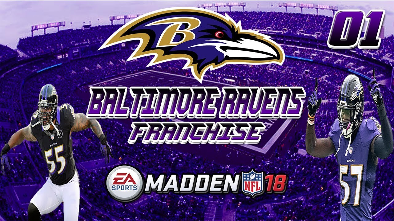 Madden NFL 18 | AFC North Rival Cincinnati Bengals | Baltimore Ravens Franchise | Episode 1