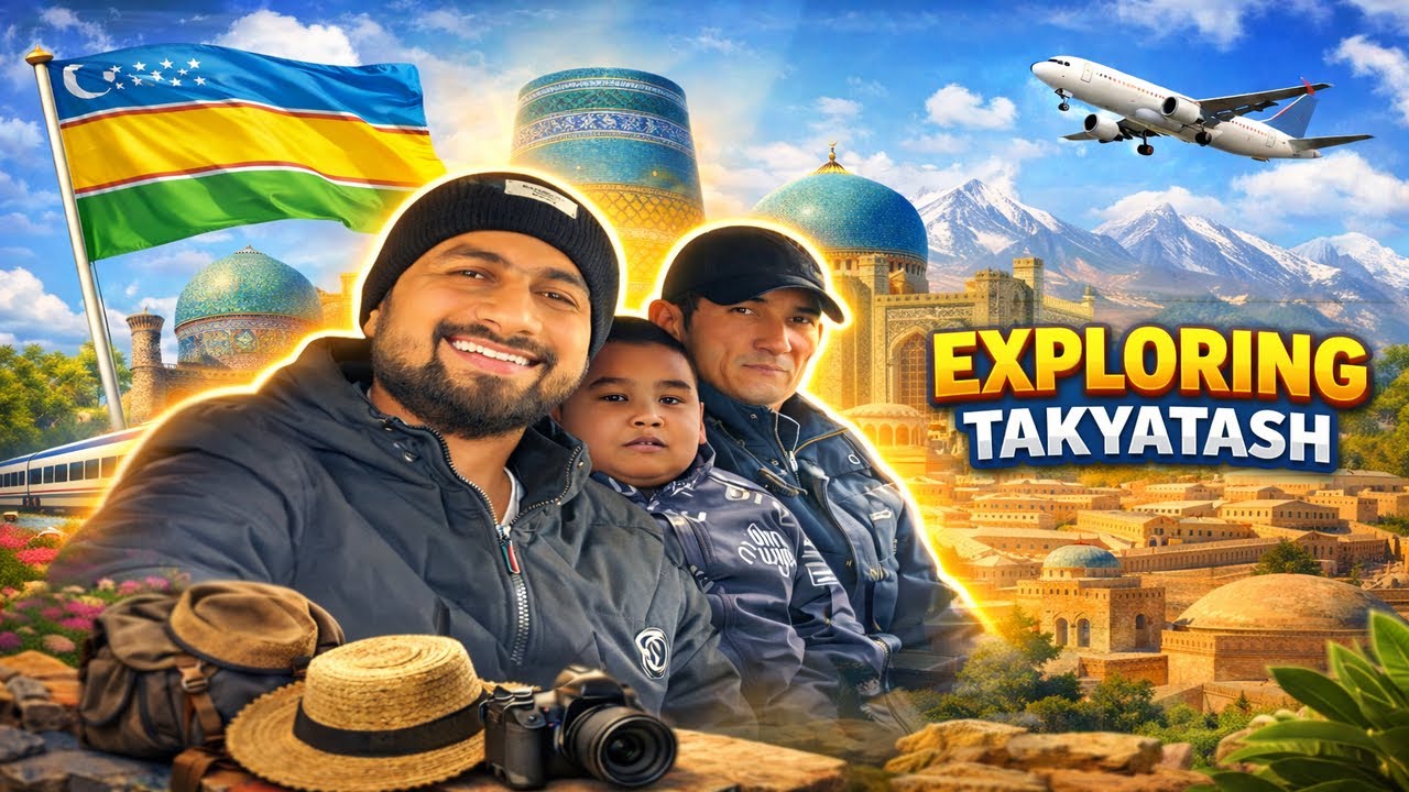First Time in Takiyatash! 😍 | Takiyatashqa birinshi ret | Qaraqalpaqstan Sayahat Vlog 🇺🇿