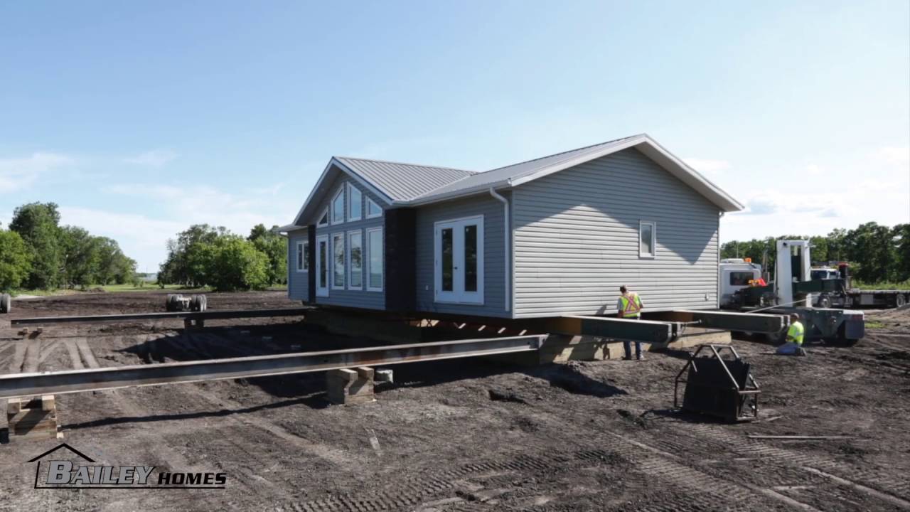 Bailey Homes Ready-to-Move Home (RTM) On-Site Slide