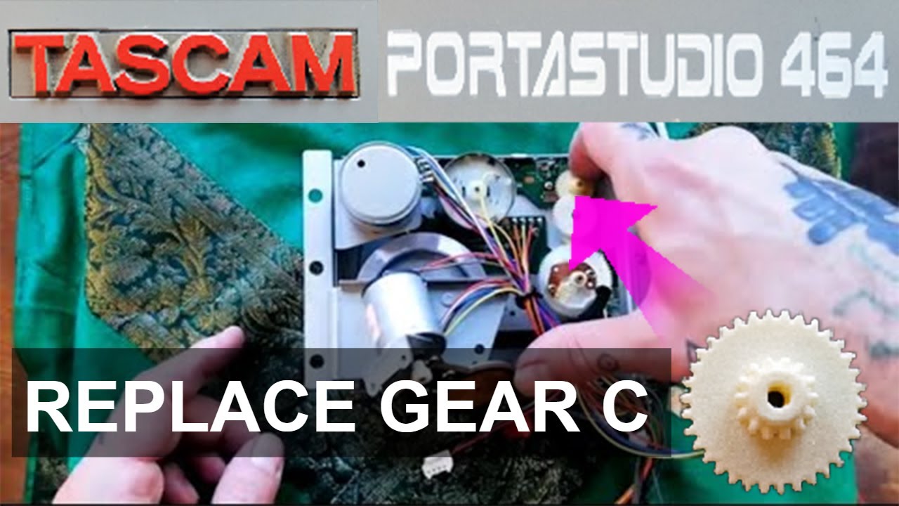 Replacing Gear C | Tascam 464