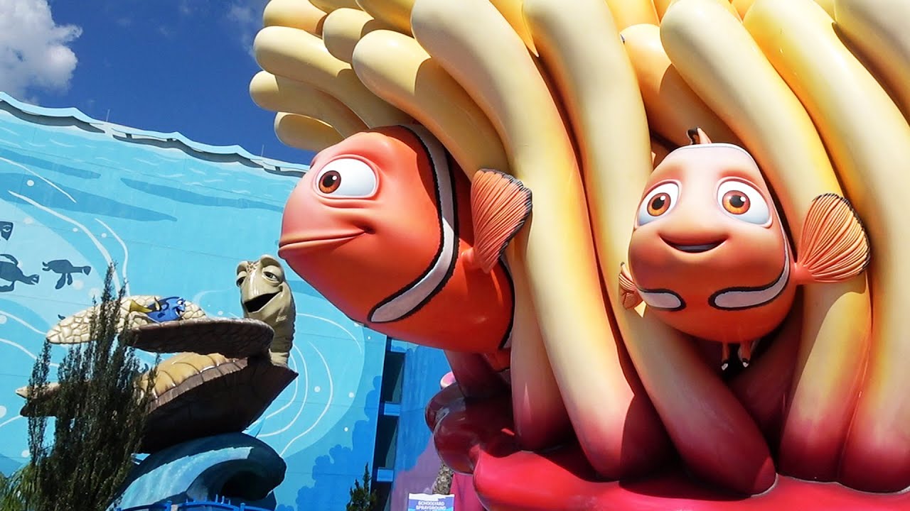 Disney's Art of Animation Resort - Finding Nemo Section Exterior Tour 2020 - Walt Disney World