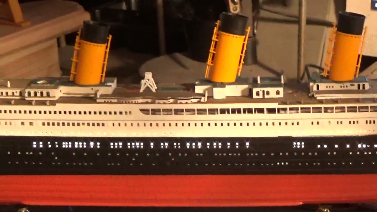 Airfix 1/400  RMS TITANIC  Commission Build Video 1