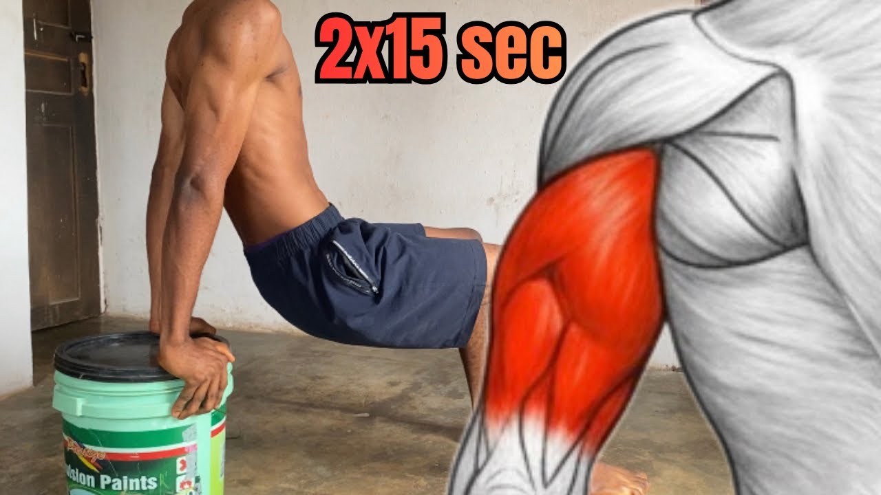 Do this daily Home Exercise to build your Triceps and big arms at home ( 100% fast and effective)