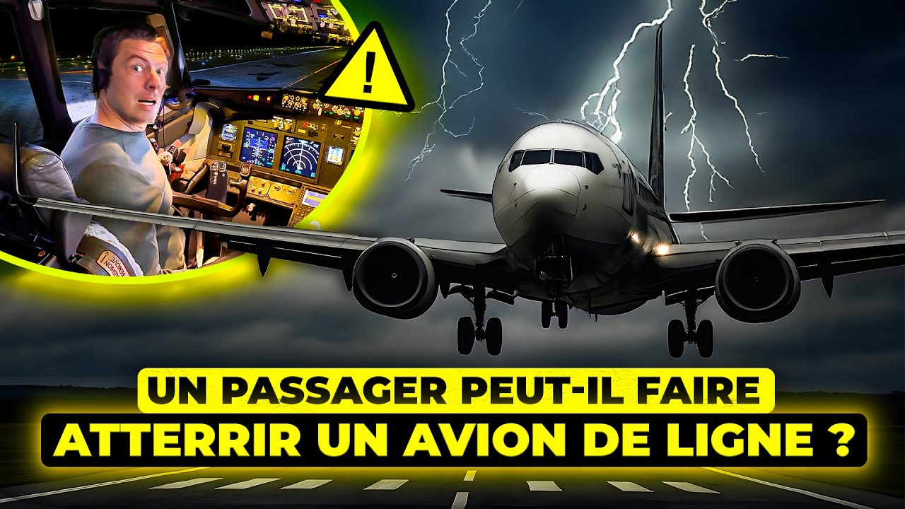 Un PASSAGER peut-il faire atterrir un AVION de LIGNE ?