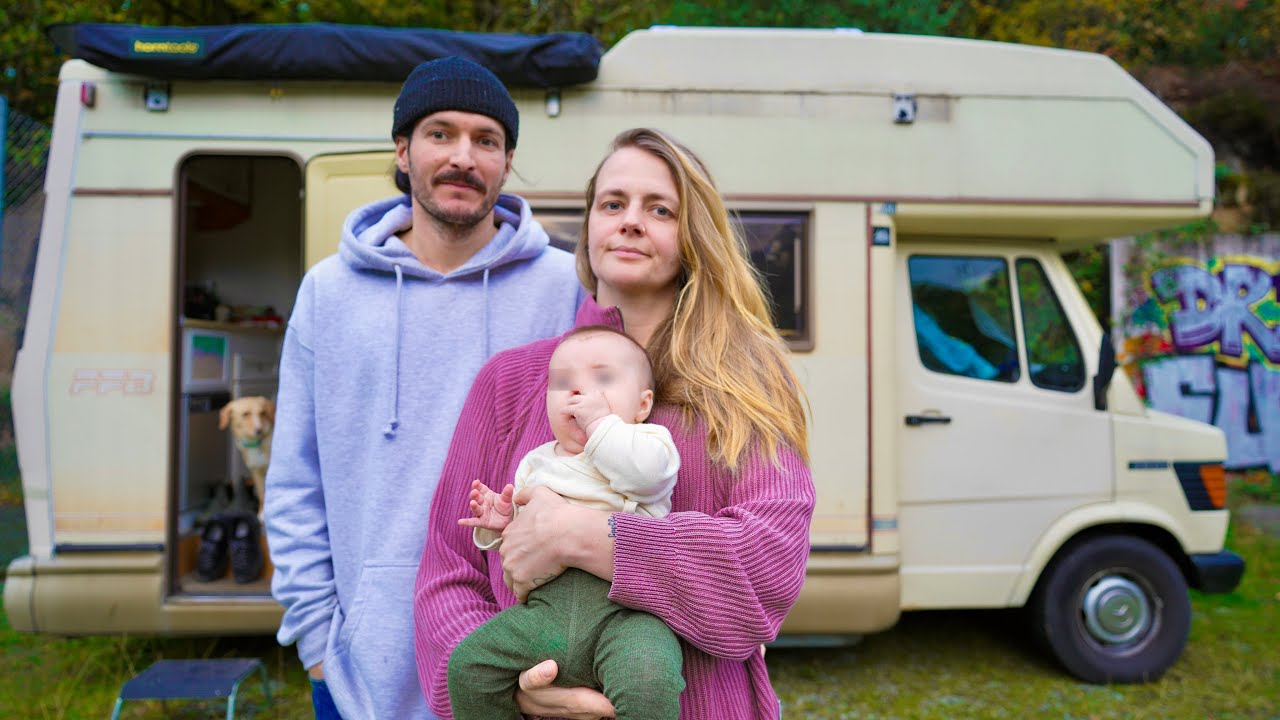 Familie lebt im 30 Jahre alten Wohnmobil - ein echter Einblick.