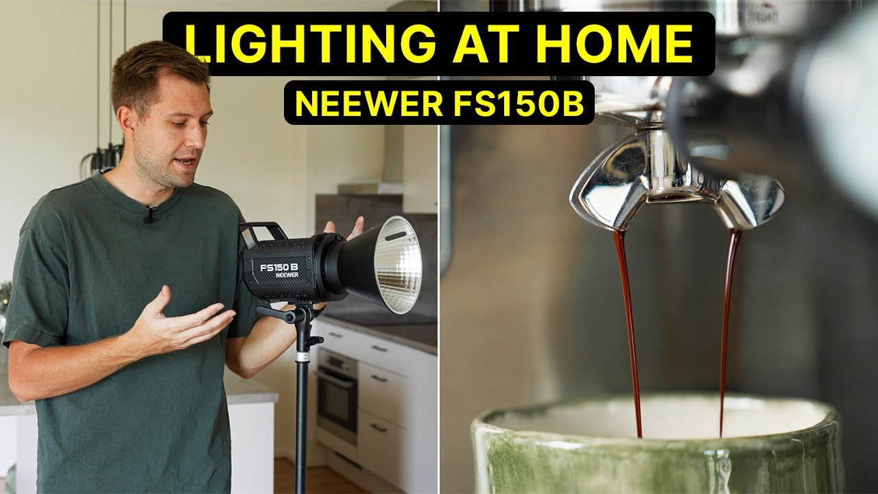 Amazing Budget Light For Filmmaking At Home - Neewer FS150B Review