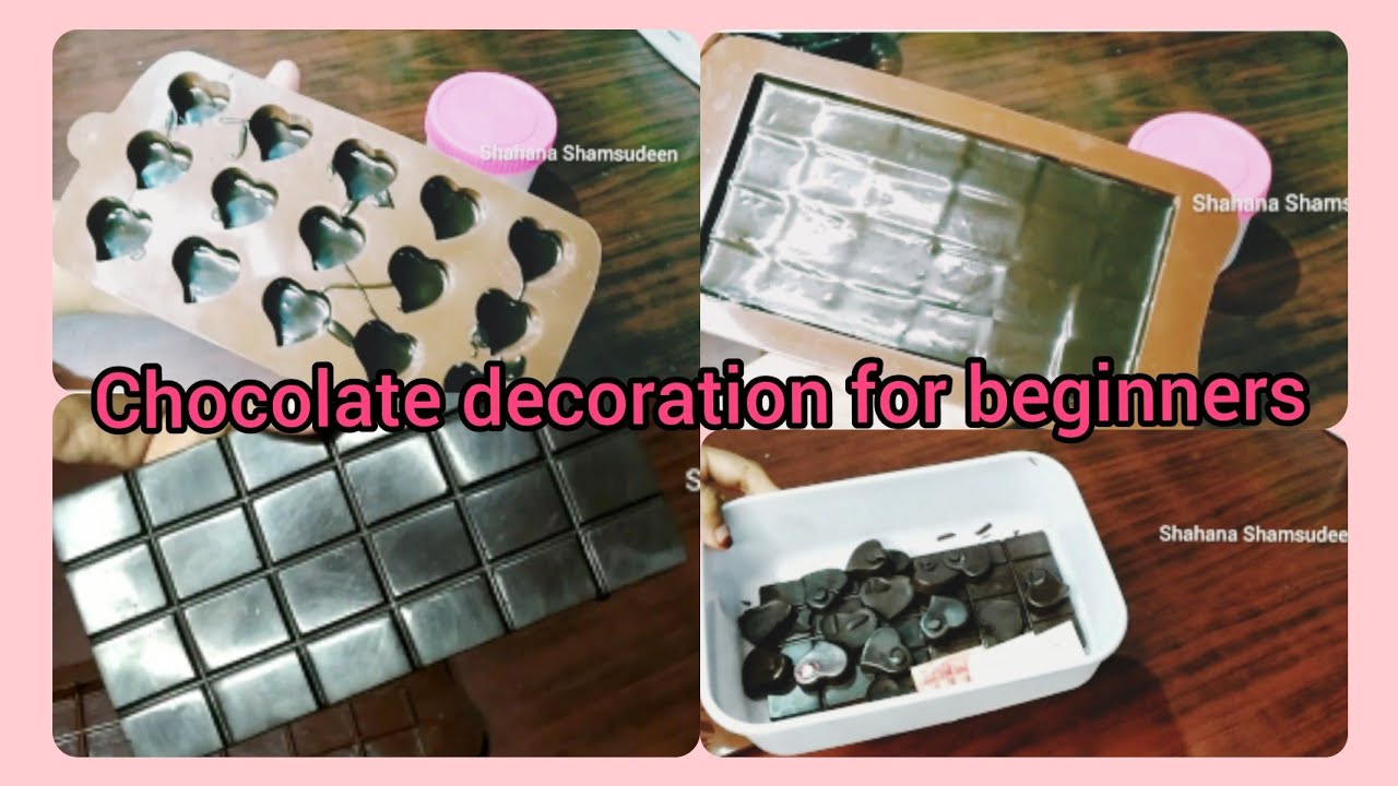 Chocolate decoration for beginners