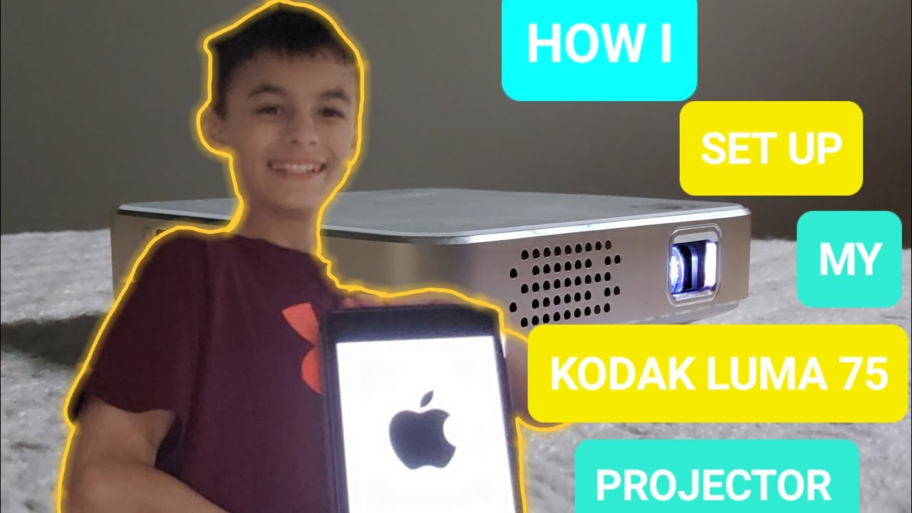 How To Set Up A Kodak Luma 75 Projector